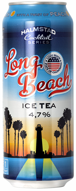 Halmstad Long Beach Ice Tea 4,7%