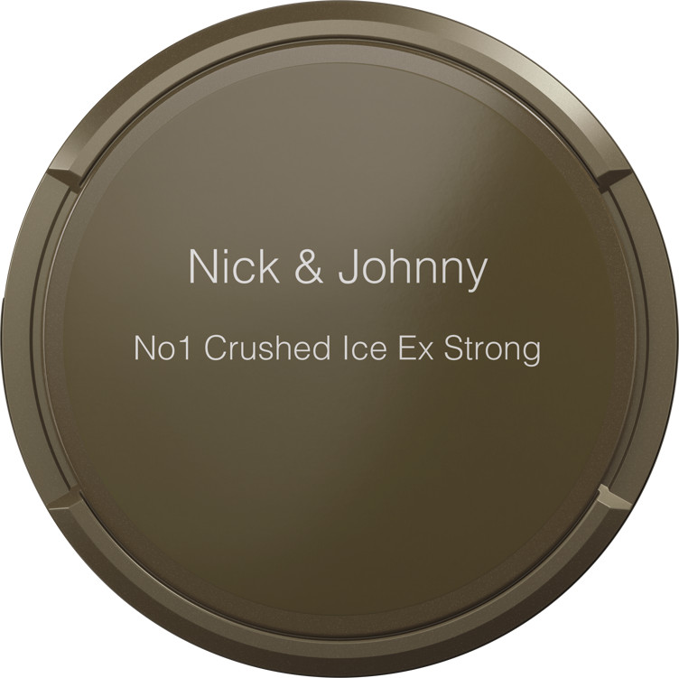 Nick & Johnny No1 Crushed Ice Xtra Strong Portion