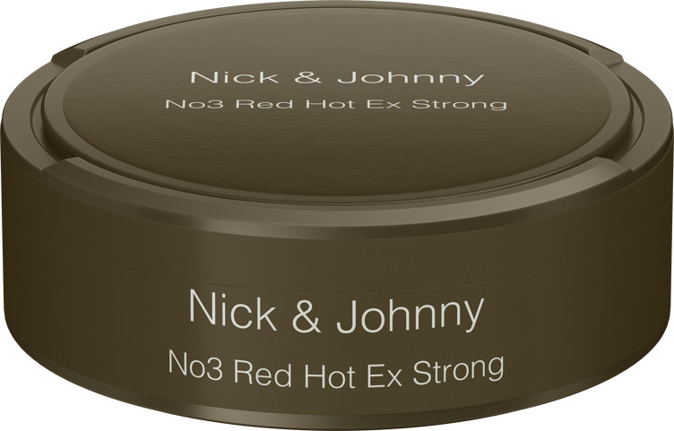 Nick & Johnny No3 Red Hot Xtra Strong Portion