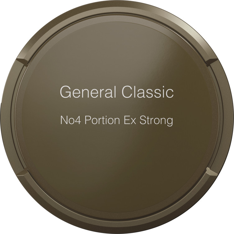 General Classic No4 Portion Extra Strong Original
