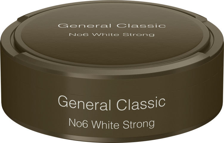 Bilde av General Classic No6 White Strong Portion