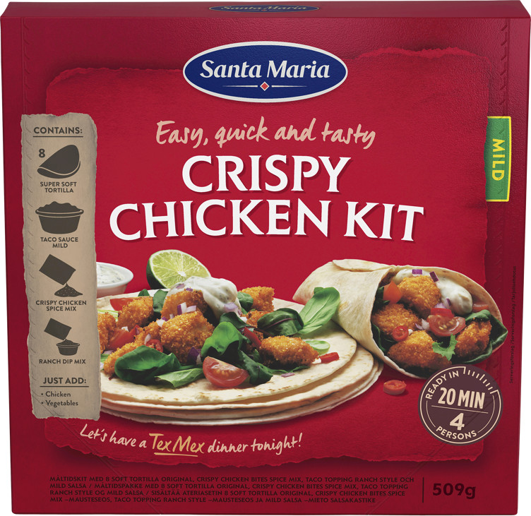 Crispy Chicken Kit 509g Santa Maria