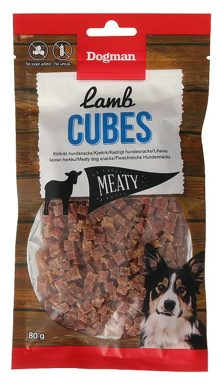 Lamb Cubes 80g