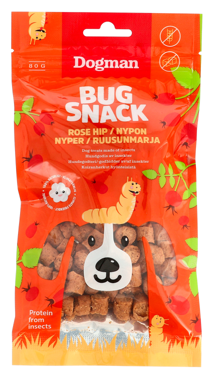 Bilde av Bug Snack Rose Hip 80g