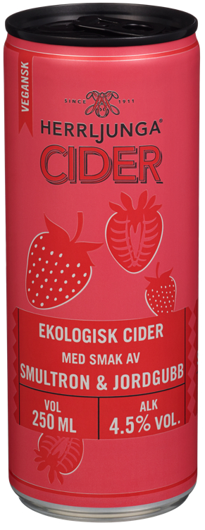 Bilde av Herrljunga Cider Jordbær 4.5%