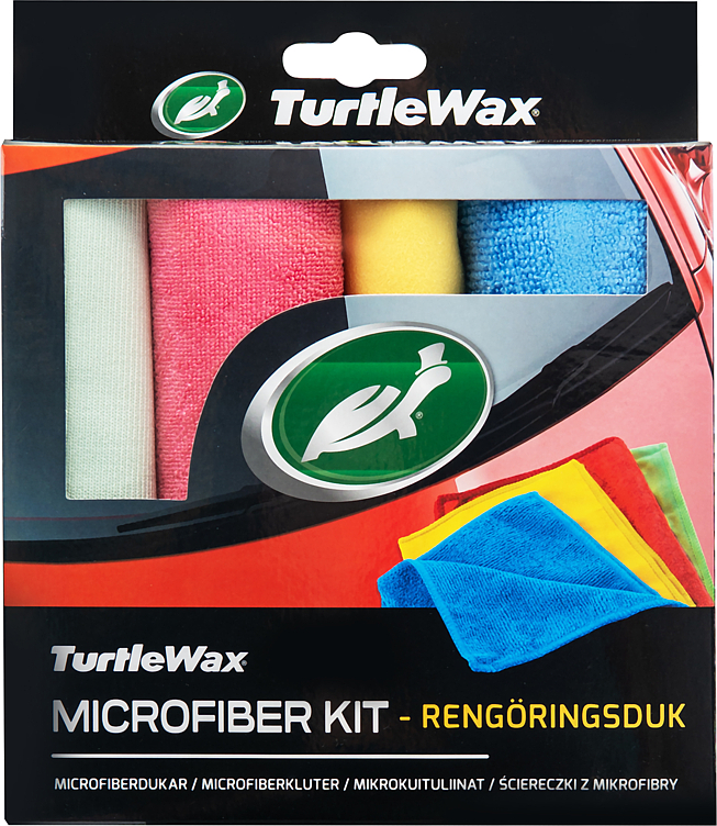 Microfiberkluter Sett 4pk Tw