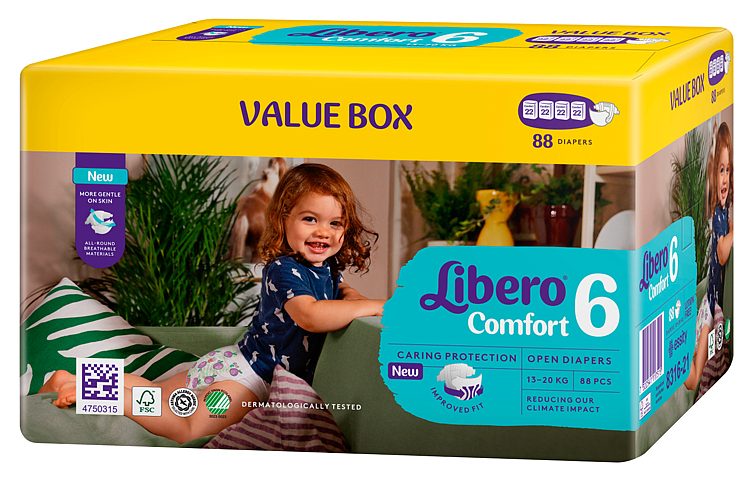 Libero Comfort Valuebox Str 6