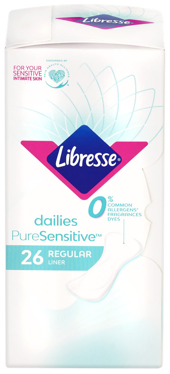 Libresse Truseinnlegg Pure Sensitive 26stk