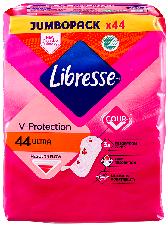 Libresse Ultra Normal Jumbo 44stk