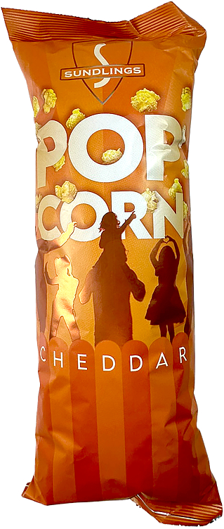 Cheddar Popcorn 100g X 24st