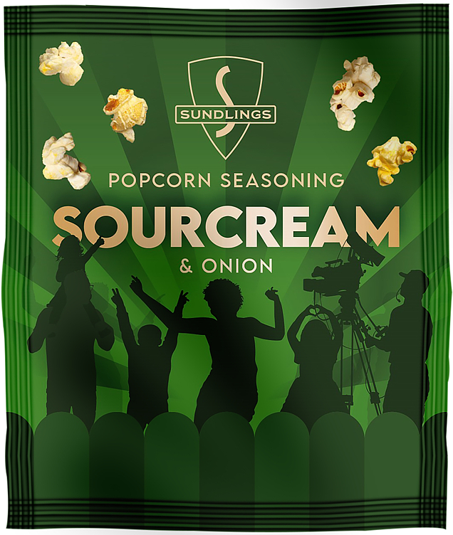 Popcornkrydda Sourcream & Onion - Pose 15g 100st