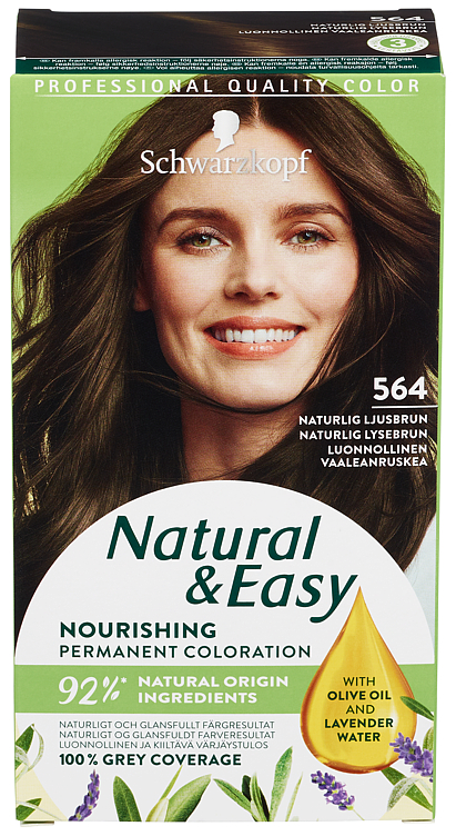 Natural & Easy 564 Lysbrun Hårfarge