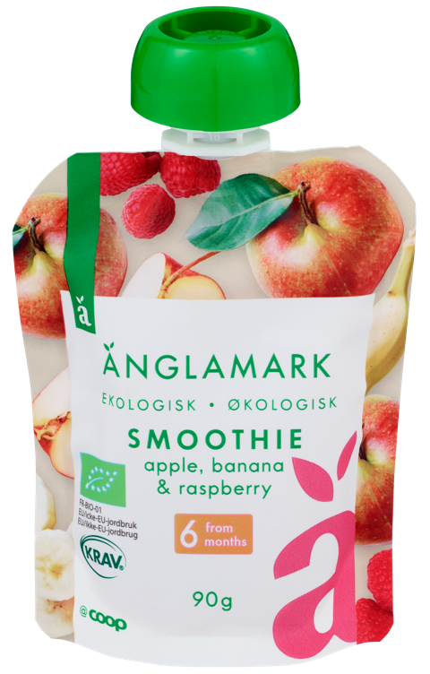 Bilde av Smoothie Apple/raspberry/banana