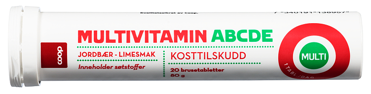 Bilde av Multivitamin Strawberry-lime (effervescent)