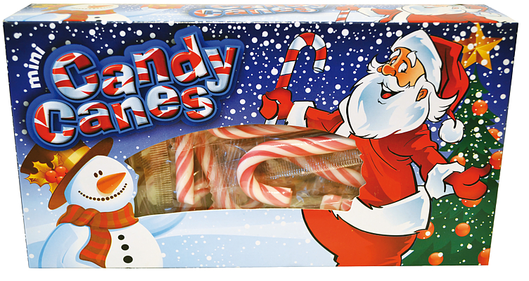 Mini Candy Canes 100g