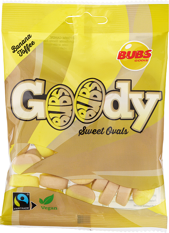 Bubs Goody Banana/toffee 90g
