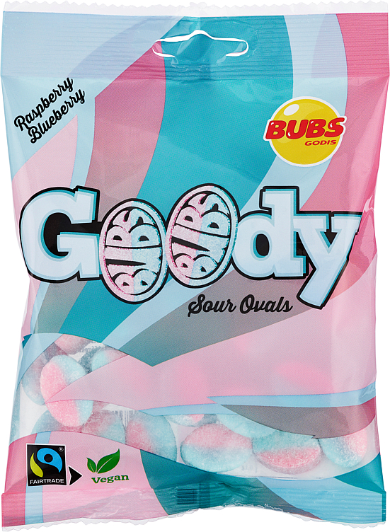 Bubs Goody Raspberry/blueberry 90g