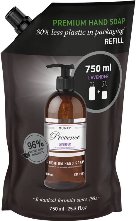 Flytande Tvål Premium Refill Lavender 750 ml