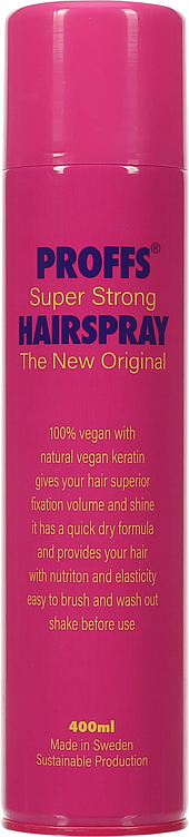 Proffs Super Strong Hairspray 400 ml