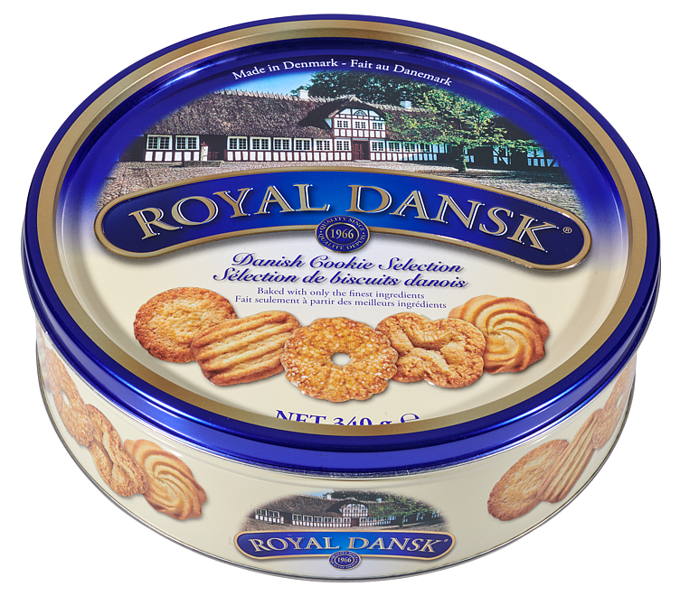 Danish Cookie Selection 340g Royal Dansk