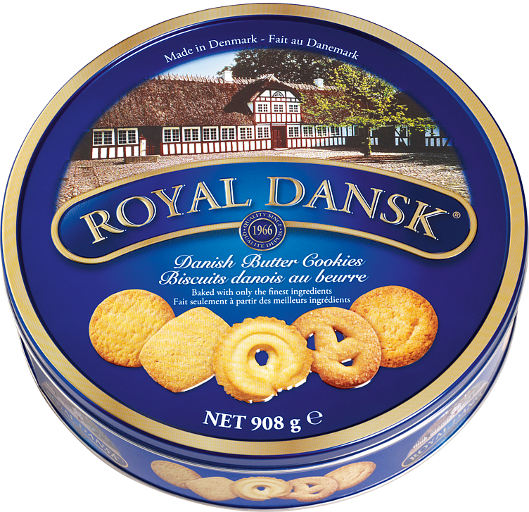 Butter Cookies 908g Royal Dansk