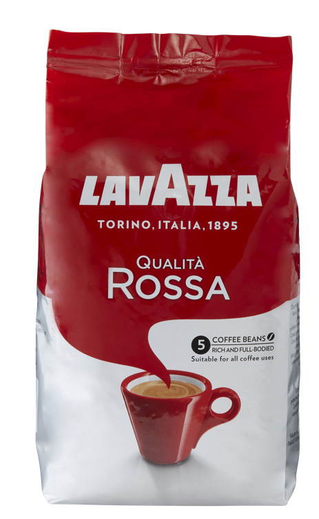 Kaffebønner Rossa 1kg Lavazza