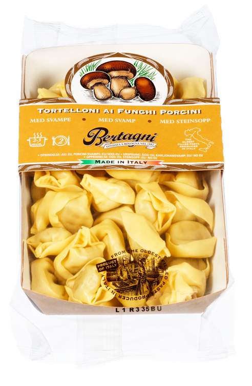 Tortelloni m/Steinsopp 250g Bertagni