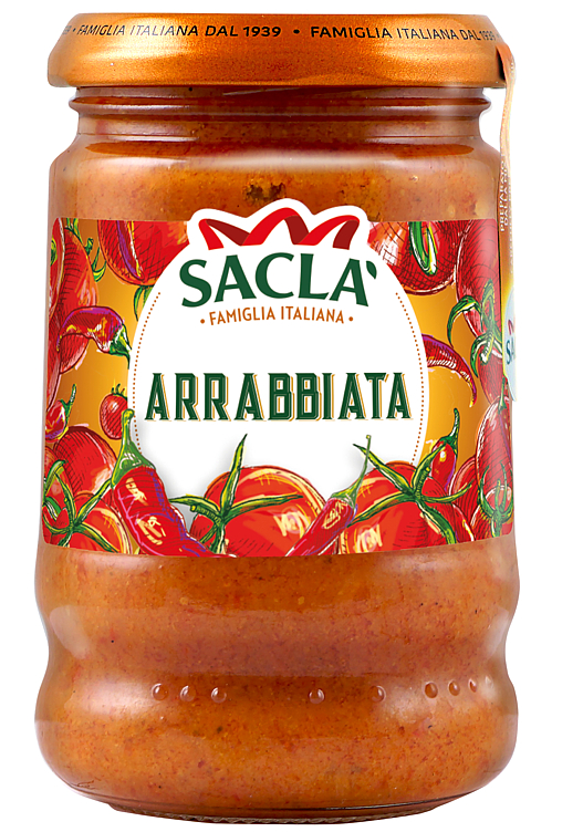 Bilde av Tomatsauce Arrabbiata 190g Sacla'