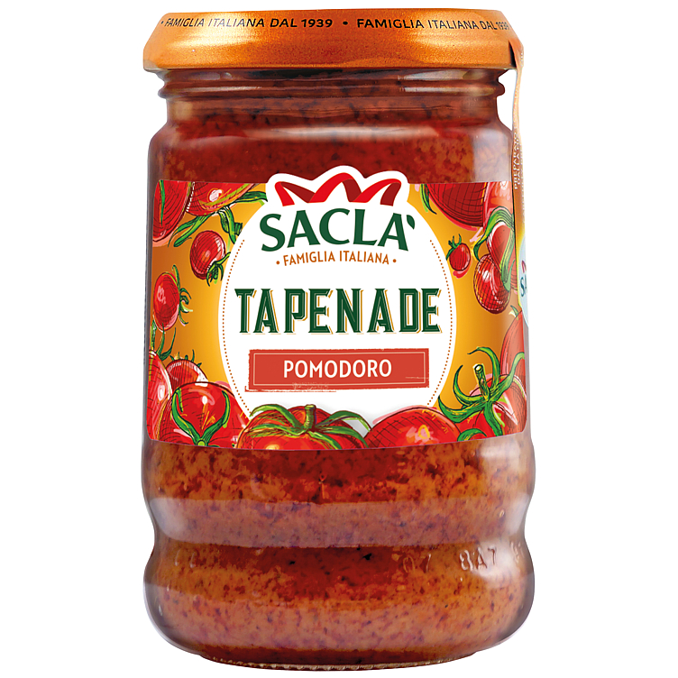 Tapenade Soltørket Tomat 190g Sacla