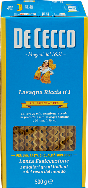 Lasagne 500g De Cecco