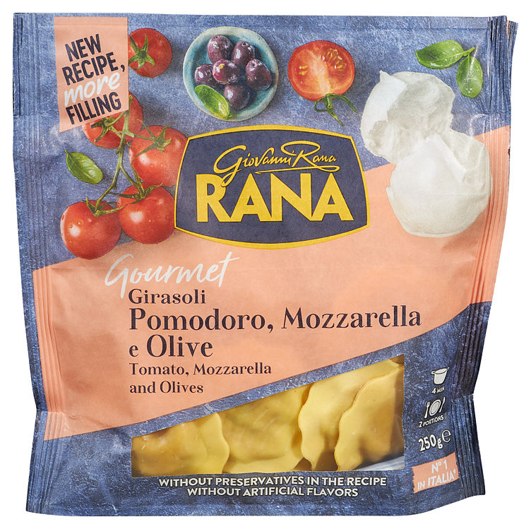 Fersk Pasta m/Mozzarella Tomat 250g Rana