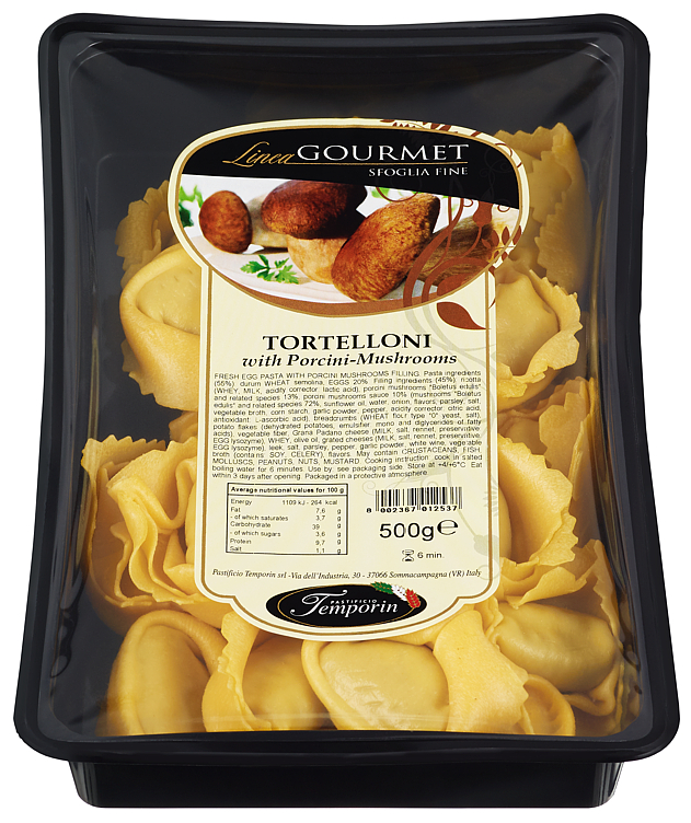 Tortelloni Steinsopp Temporin 500g