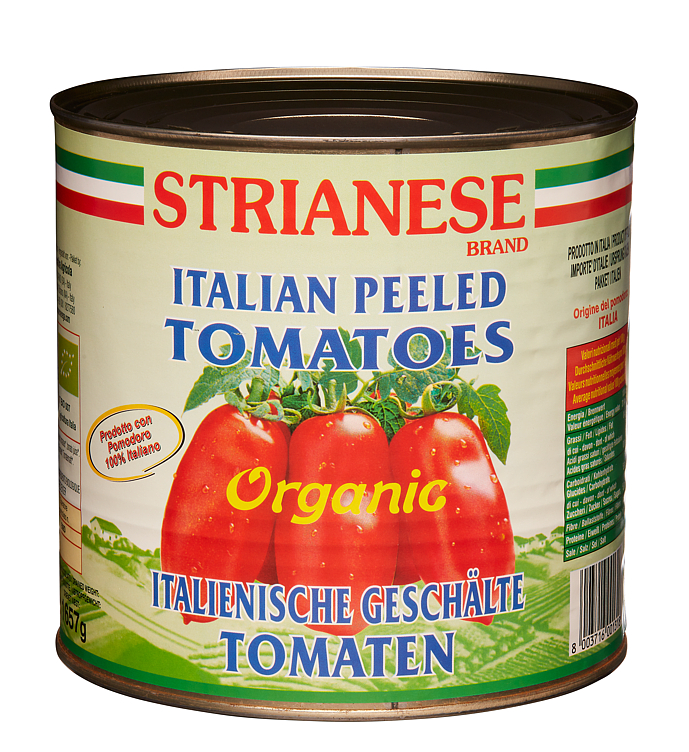 Tomater Hele Øko 2.55kg Strianese