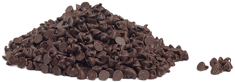 Mørke Sjokoladedråper 45% 4kg - 7500/kg Icam