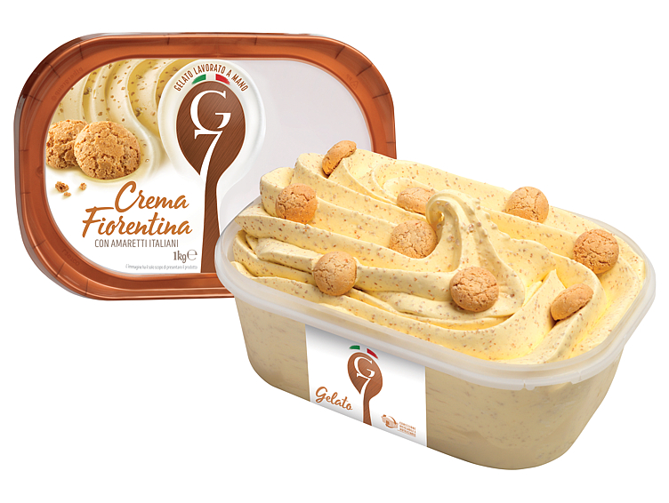 Crema Fiorentina 2l G7 Ekte Italiensk Iskrem