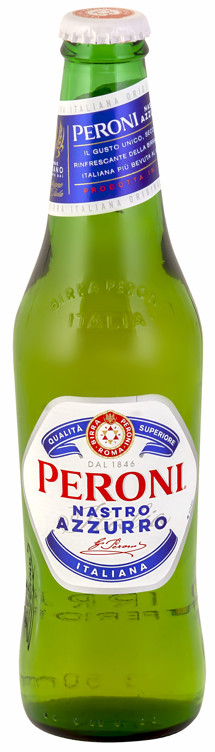 Peroni Nastro Azzurro 4.6% Flaske 33cl