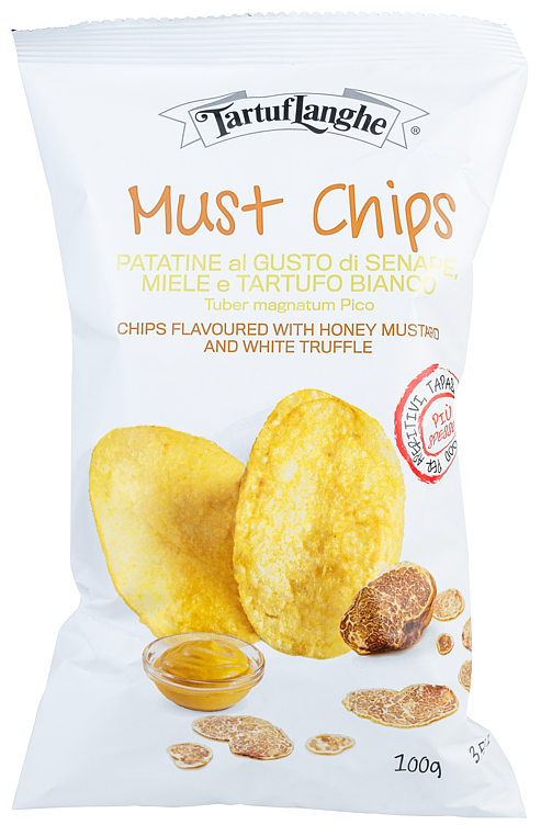 Must Chips 100g med Sennep Hvit Trøffel og Honning