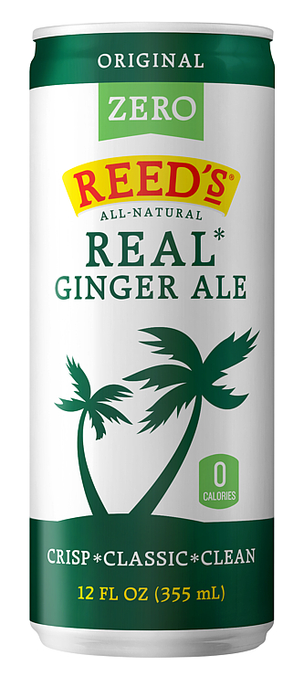 Reed's Zero Sugar Real Ginger Ale Boks 355ml
