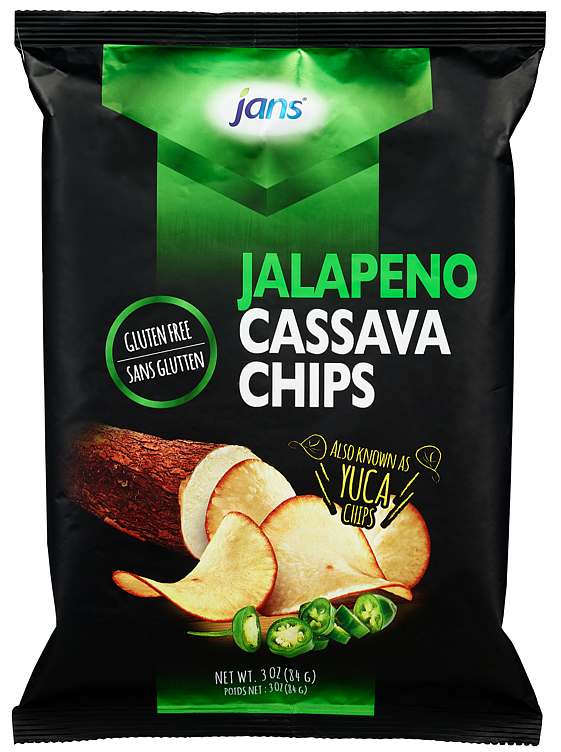 Bilde av Jans Cassava Chips Jalapeno