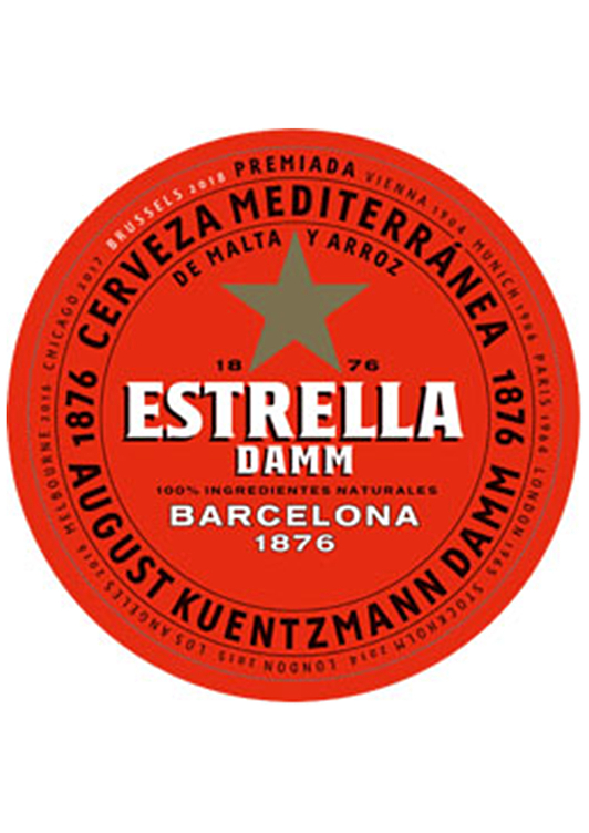 Estrella Damm Beer Keykeg 30l