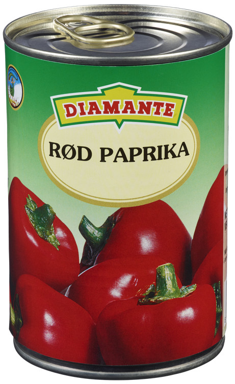 Paprika Rød 390g Diamante