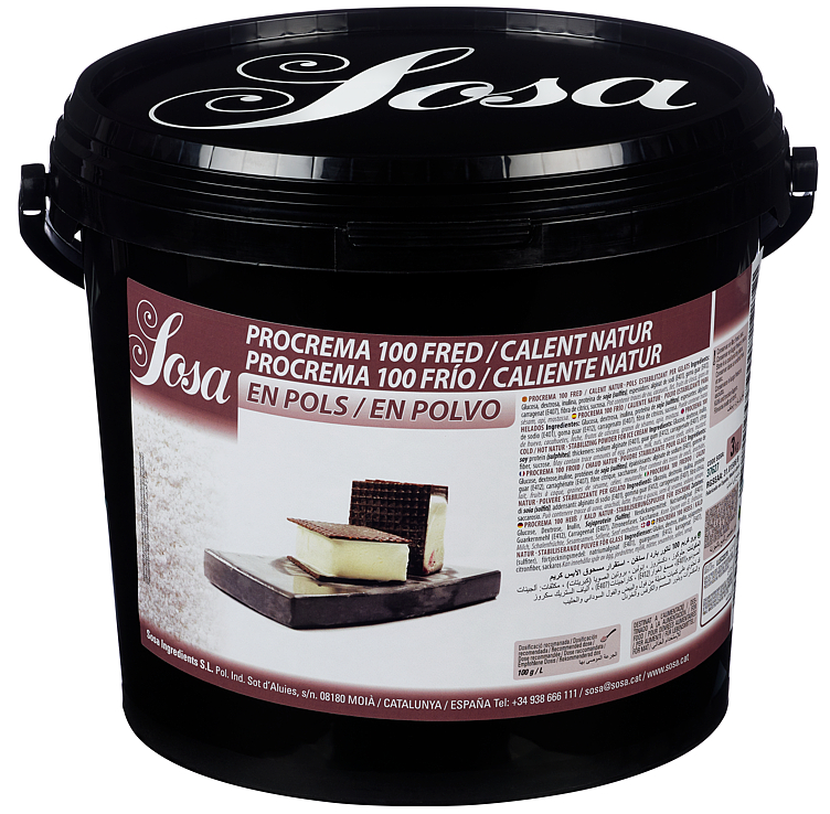 Procrema 100 Hot/cold Natur - Iskrem Stabilisator 3kg Sosa