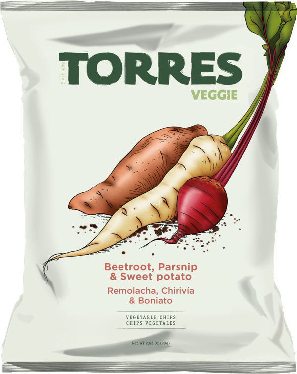 Premium Chips av Rotfrukte.r 90g Torres Spania
