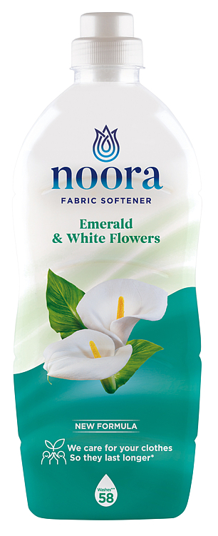 Noora Emerald & White Flowers 928ml