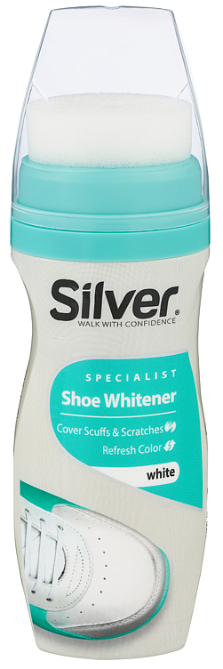 Silver Shoe Whitener - Shoe Liquid - White - 75 ml
