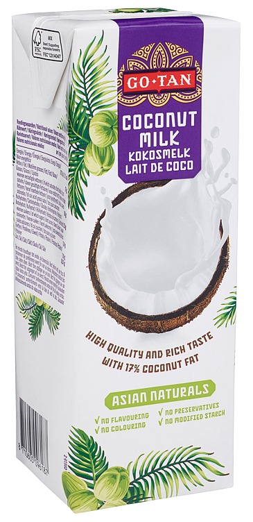 Go-tan Coconut Milk 75% 1l