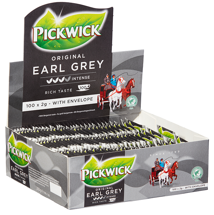 Pickwick Earl Grey Ra 100stk