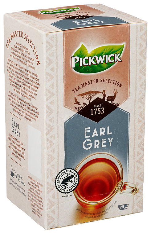 Pickwick Tms Earl Grey Ra 25stk