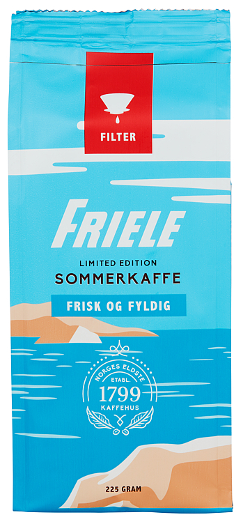 Friele Sommerkaffe Filtermalt 225g 1/2 Pall
