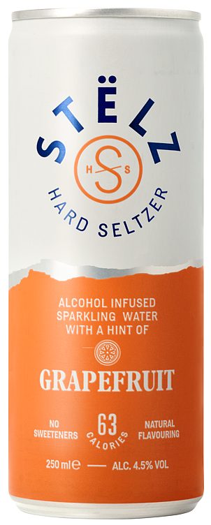 Bilde av Stelz Grapefruit Hard Seltzer